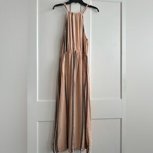 Striped Halter Maxi Dress from Anthropologie